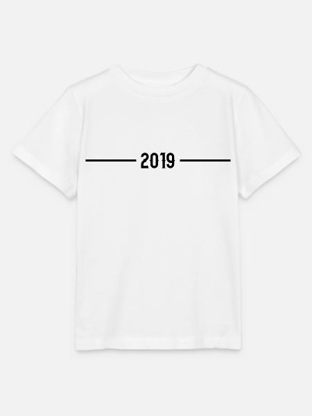 2019 strich - Stanley/Stella Kinder T-Shirt MINI CREATOR - Weiß