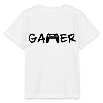 Gamer - Stanley/Stella MINI CREATOR Kids’ T-Shirt - white - Front - Maike (125cm)