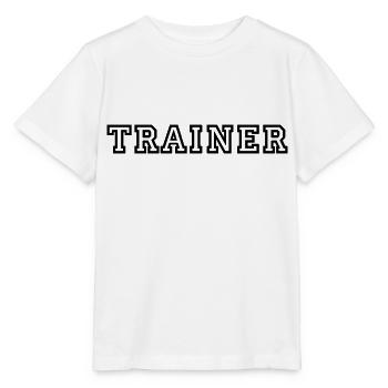 Trainer - Stanley/Stella Kinder T-Shirt MINI CREATOR  - Weiß - Vorne - Maike (125cm)