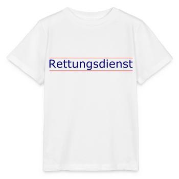 Rettungsdienst - Stanley/Stella Kinder T-Shirt MINI CREATOR  - Weiß - Vorne - Maike (125cm)