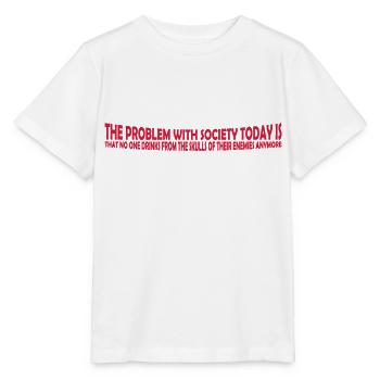 boissons de crânes ennemis - T-shirt bio MINI CREATOR Stanley/Stella Enfant - blanc - Devant - Maike (125cm)