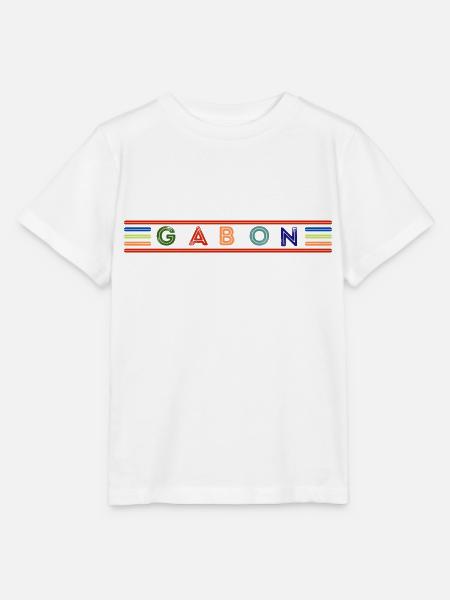 GABUN - Stanley/Stella Kinder T-Shirt MINI CREATOR  - Weiß