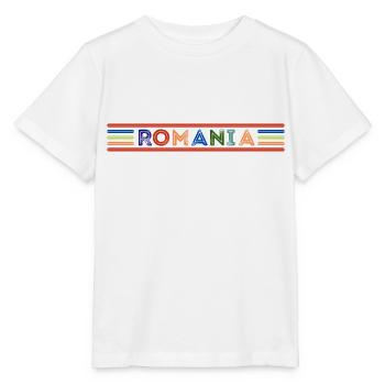 RUMÄNIEN - Stanley/Stella Kinder T-Shirt MINI CREATOR  - Weiß - Vorne - Maike (125cm)