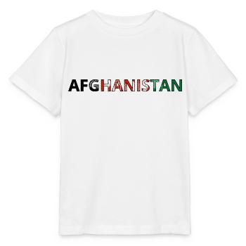 Flagge von Afghanistan - Stanley/Stella Kinder T-Shirt MINI CREATOR  - Weiß - Vorne - Maike (125cm)