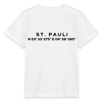 St. Pauli - Stanley/Stella Kinder T-Shirt MINI CREATOR  - Weiß - Vorne - Maike (125cm)