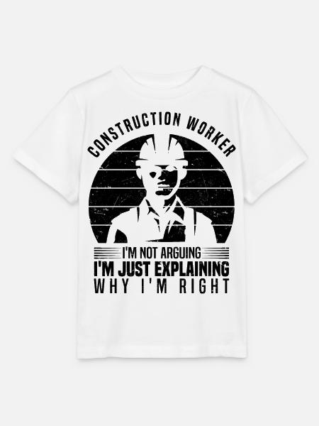 Elektriker - Stanley/Stella Kinder T-Shirt MINI CREATOR  - Weiß