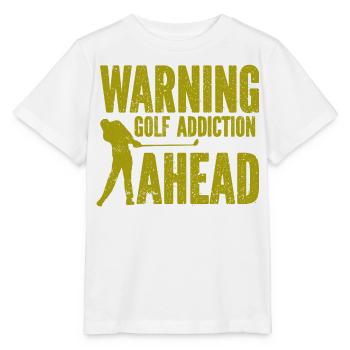 Golf - Golf Club Goldspieler Birdie Elite Luxury - T-shirt bio MINI CREATOR Stanley/Stella Enfant - blanc - Devant - Maike (125cm)