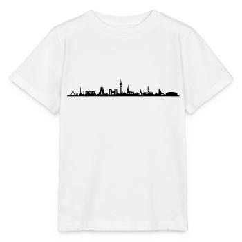 Skyline - Gelsenkirchen - Stanley/Stella Kinder T-Shirt MINI CREATOR  - Weiß - Vorne - Maike (125cm)