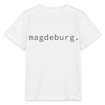magdeburg. - Stanley/Stella Kinder T-Shirt MINI CREATOR  - Weiß - Vorne - Maike (125cm)