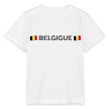 BELGIEN - Stanley/Stella Kinder T-Shirt MINI CREATOR  - Weiß - Vorne - Maike (125cm)