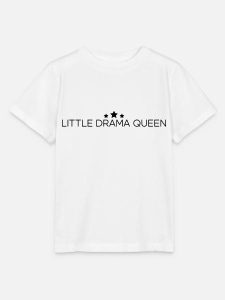 Little Drama Queen - Stanley/Stella Kinder T-Shirt MINI CREATOR - Weiß