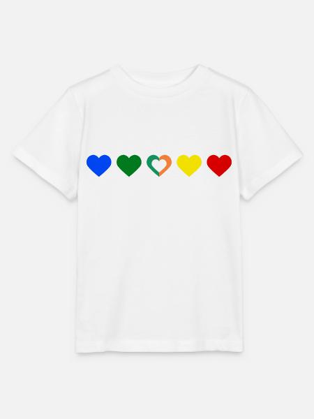 1D Love - Stanley/Stella Kinder T-Shirt MINI CREATOR - Weiß