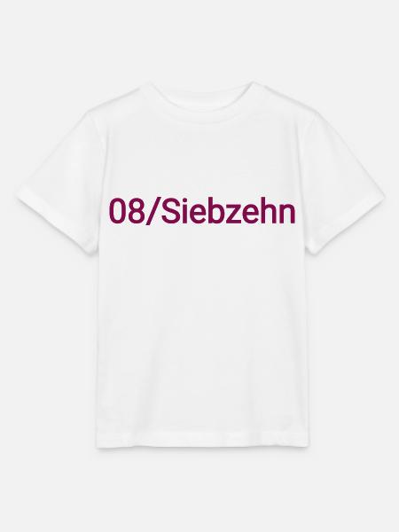 08/ Siebzehn - Stanley/Stella Kinder T-Shirt MINI CREATOR  - Weiß