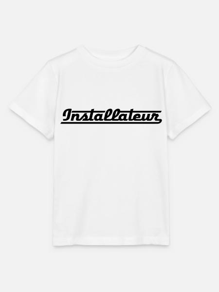 installateur - Stanley/Stella Kinder T-Shirt MINI CREATOR - Weiß