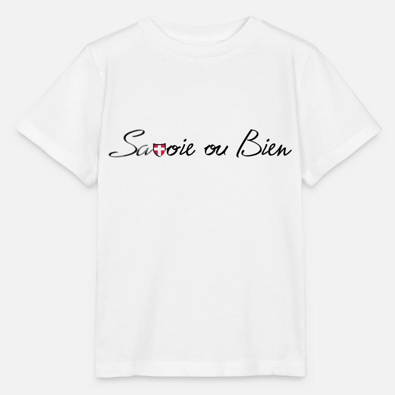 savoie ou bien - T-shirt bio MINI CREATOR Stanley/Stella Enfant - blanc