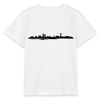 Skyline - Rio de Janeiro - Stanley/Stella Kinder T-Shirt MINI CREATOR  - Weiß - Vorne - Maike (125cm)