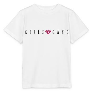 girls gang diamond - Stanley/Stella Kinder T-Shirt MINI CREATOR  - Weiß - Vorne - Maike (125cm)