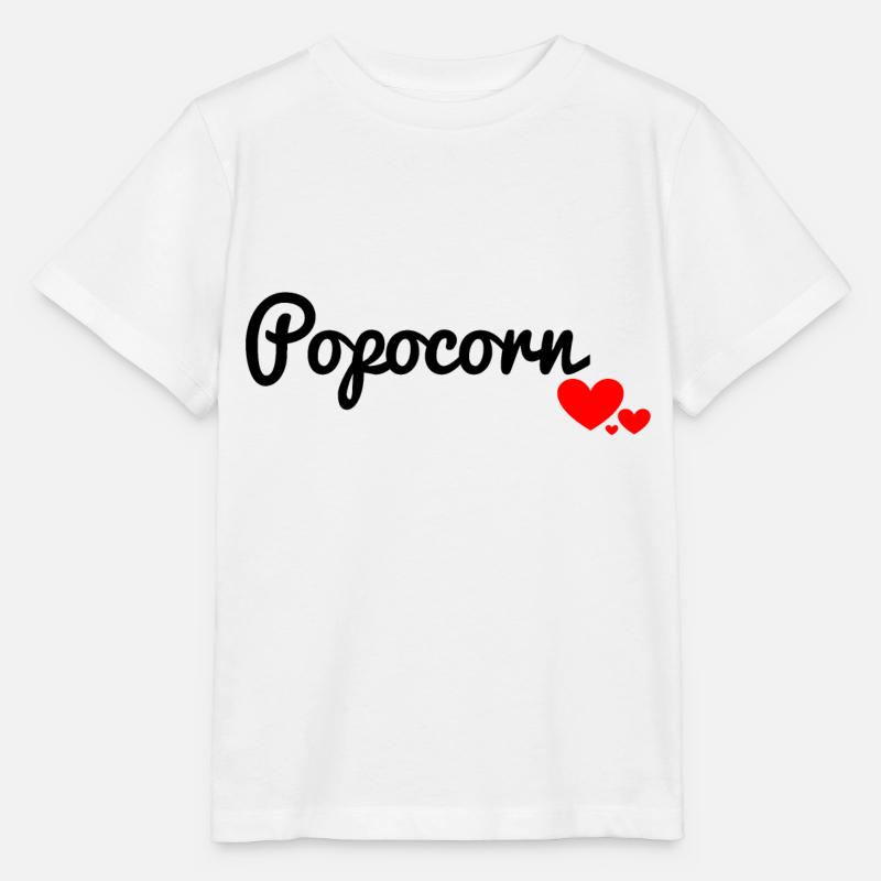 Popcorn - Stanley/Stella Kinder T-Shirt MINI CREATOR  - Weiß