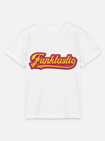 Funktastic Funk Funky - Stanley/Stella Kinder T-Shirt MINI CREATOR  - Weiß