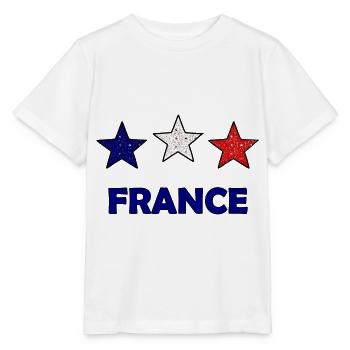 The French - Stanley/Stella MINI CREATOR Kids’ T-Shirt - white - Front - Maike (125cm)