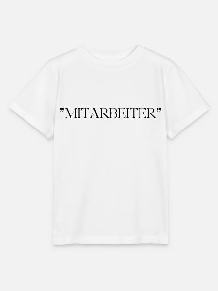 MITARBEITER - Stanley/Stella Kinder T-Shirt MINI CREATOR - Weiß