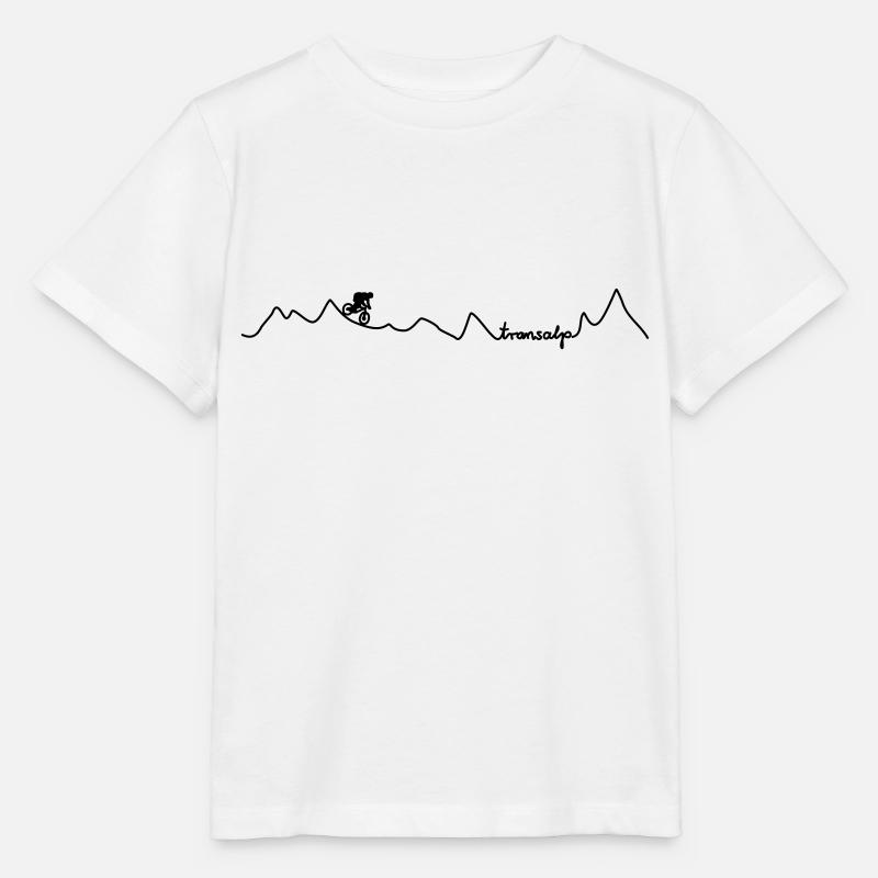 Transalp MTB - Stanley/Stella Kinder T-Shirt MINI CREATOR - Weiß