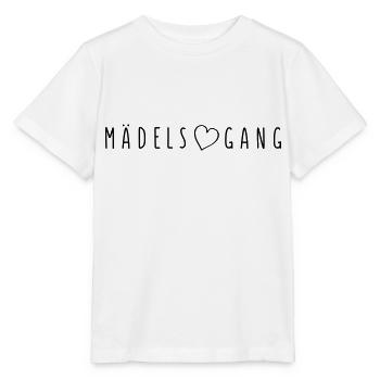 maedels gang herz design - Stanley/Stella Kinder T-Shirt MINI CREATOR  - Weiß - Vorne - Maike (125cm)