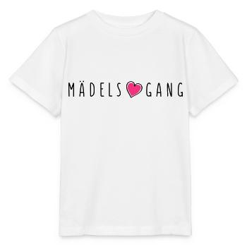 maedels herz gang - Stanley/Stella Kinder T-Shirt MINI CREATOR  - Weiß - Vorne - Maike (125cm)