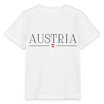 Autriche - T-shirt bio MINI CREATOR Stanley/Stella Enfant - blanc - Devant - Maike (125cm)