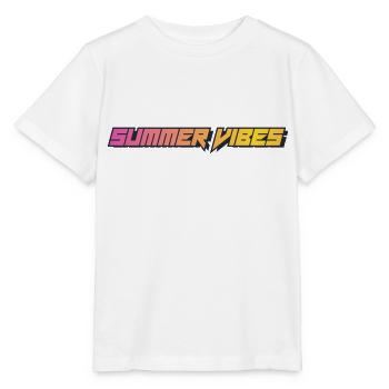 SUMMER VIBES - T-shirt bio MINI CREATOR Stanley/Stella Enfant - blanc - Devant - Maike (125cm)