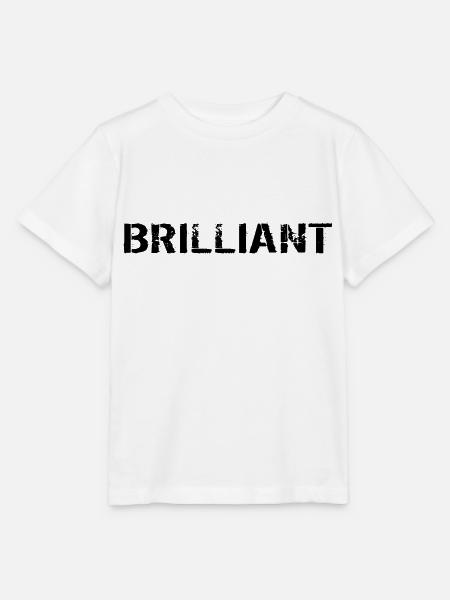 Brilliant black - Stanley/Stella Kinder T-Shirt MINI CREATOR - Weiß