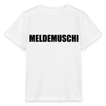 Meldepussy T-Shirt - T-shirt bio MINI CREATOR Stanley/Stella Enfant - blanc - Devant - Maike (125cm)
