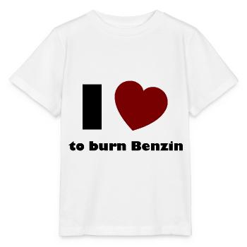 Les amis de l’essence - T-shirt bio MINI CREATOR Stanley/Stella Enfant - blanc - Devant - Maike (125cm)