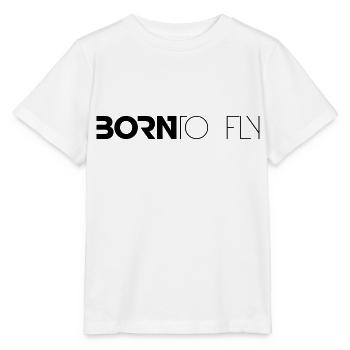 Né à voler Heli Design - T-shirt bio MINI CREATOR Stanley/Stella Enfant - blanc - Devant - Maike (125cm)