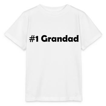 #1 grandad - Stanley/Stella MINI CREATOR Kids’ T-Shirt - white - Front - Maike (125cm)