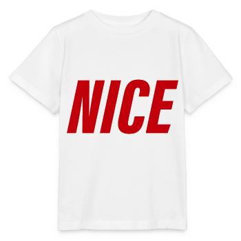 Nice - T-shirt bio MINI CREATOR Stanley/Stella Enfant - blanc - Devant - Maike (125cm)