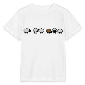 mouton - T-shirt bio MINI CREATOR Stanley/Stella Enfant - blanc - Devant - Maike (125cm)