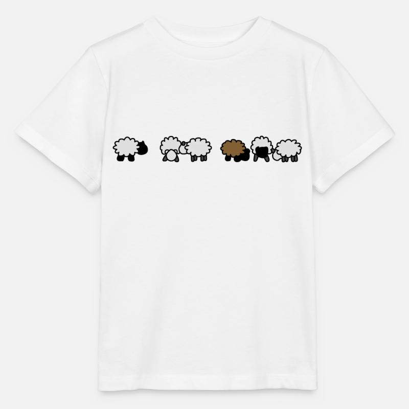 Schafe - Stanley/Stella Kinder T-Shirt MINI CREATOR  - Weiß