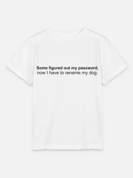 password dog - Stanley/Stella Kinder T-Shirt MINI CREATOR - Weiß