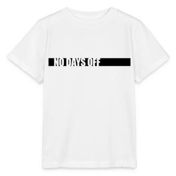 pas de jours de congé devis - T-shirt bio MINI CREATOR Stanley/Stella Enfant - blanc - Devant - Maike (125cm)