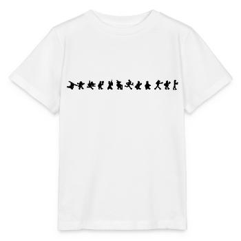 Évolution des pixels - T-shirt bio MINI CREATOR Stanley/Stella Enfant - blanc - Devant - Maike (125cm)