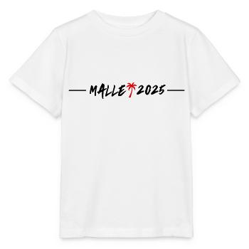 Malle 2025 - T-shirt bio MINI CREATOR Stanley/Stella Enfant - blanc - Devant - Maike (125cm)