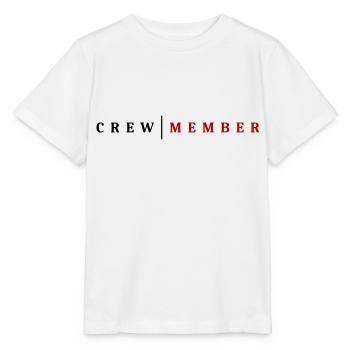 Crew Mitglied - Stanley/Stella Kinder T-Shirt MINI CREATOR  - Weiß - Vorne - Maike (125cm)