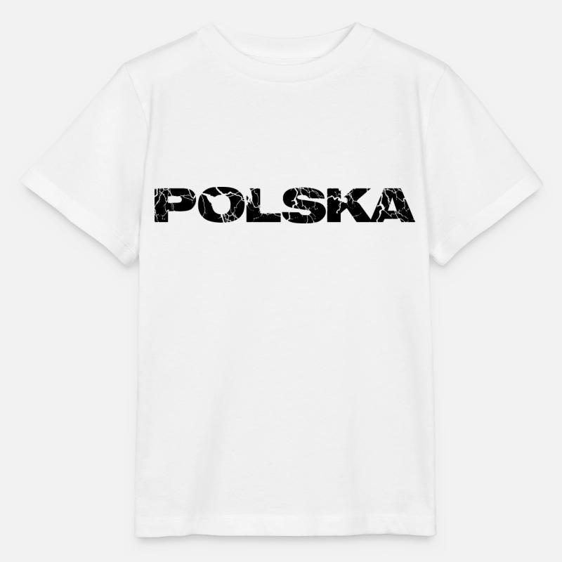 polska design - T-shirt bio MINI CREATOR Stanley/Stella Enfant - blanc