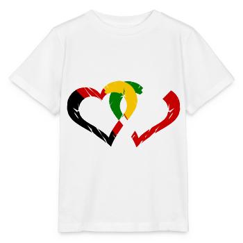 Italian-German love affair - Stanley/Stella MINI CREATOR Kids’ T-Shirt - white - Front - Maike (125cm)