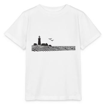 Lighthouses - Stanley/Stella MINI CREATOR Kids’ T-Shirt - white - Front - Maike (125cm)