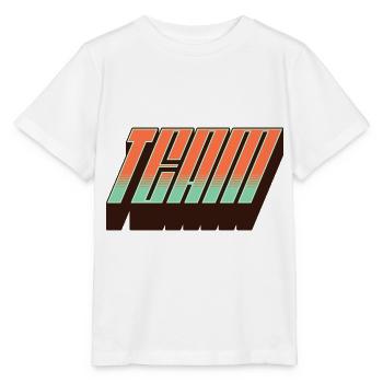 Team - Stanley/Stella Kinder T-Shirt MINI CREATOR  - Weiß - Vorne - Maike (125cm)