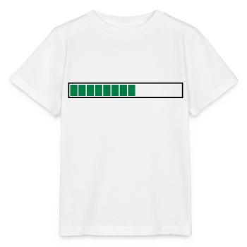 BARRE DE CHARGEMENT - T-shirt bio MINI CREATOR Stanley/Stella Enfant - blanc - Devant - Maike (125cm)