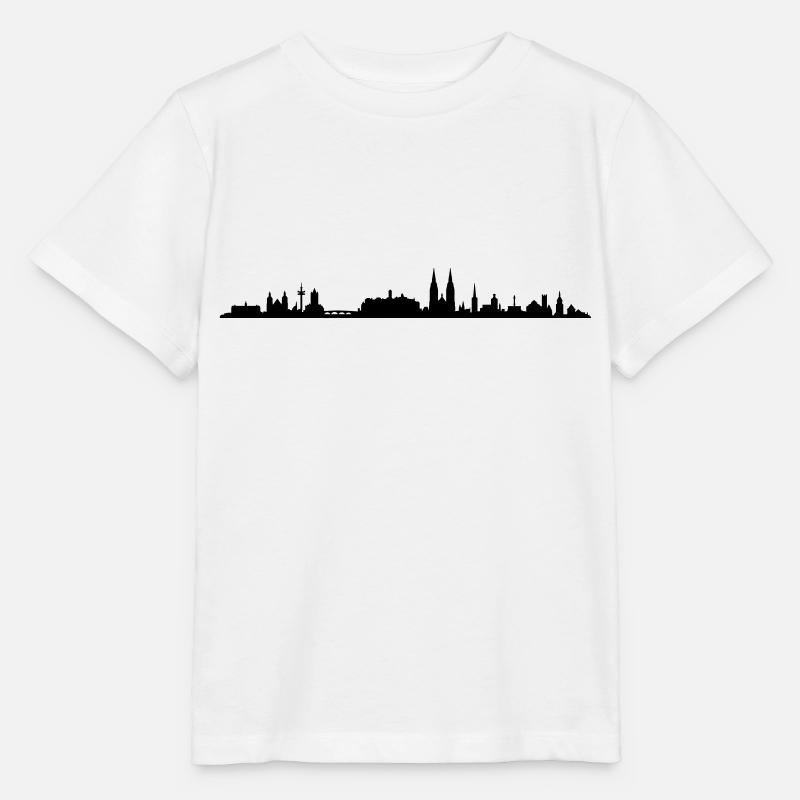 Skyline - Regensburg - Stanley/Stella Kinder T-Shirt MINI CREATOR  - Weiß