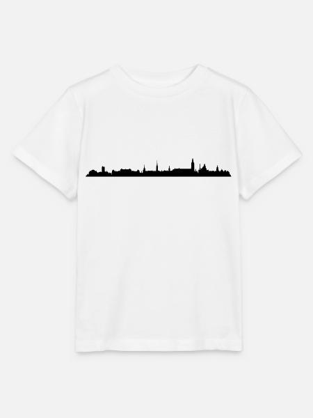 Skyline - Kopenhagen - Stanley/Stella Kinder T-Shirt MINI CREATOR - Weiß